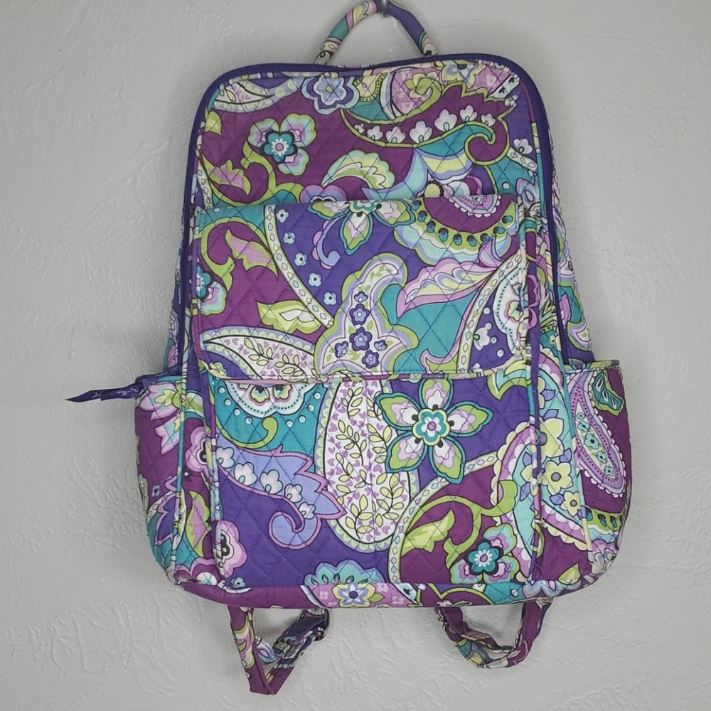 Vera Bradley Paisley Floral Backpack